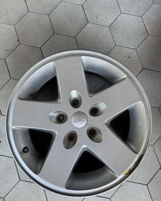 5  cerchi Wrangler jk da 17
