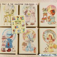 SARAH KAY Vintage anni 80 QUADERNI Rilegati Rigidi