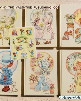 SARAH KAY Vintage anni 80 QUADERNI Rilegati Rigidi