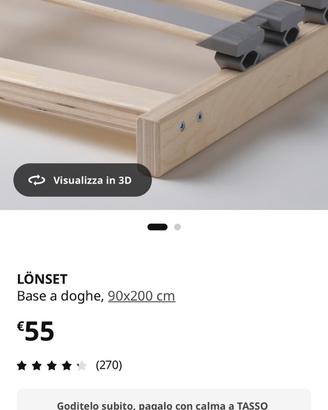 Rete a doghe Ikea