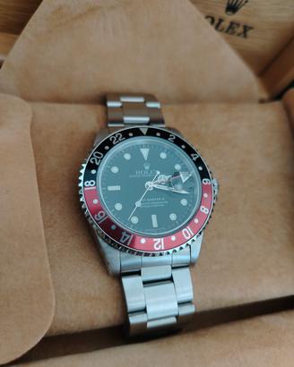 rolex gmt 16710 coke full set italiano 