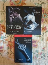 Cinquanta sfumature di grigio, saga completa, E. L