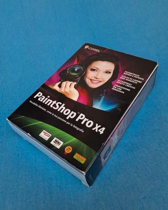 Software fotoritocco PaintShop Pro X4