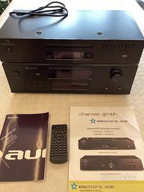 AUNA HiFi Elegance Tower lettore CD +amplificatore