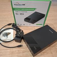 Dock HDD USB 3.0 3,5"/2,5" fino 20TB