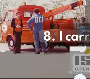 Carroattrezzi Autogru soccorso stradale anni 70