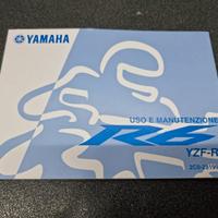 MANUALE USO E MANUTENZIONE YAMAHA R6 600 - 2C02819