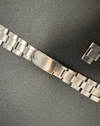 Bracciale rivetti Rolex con finali 60 - ansa 19mm