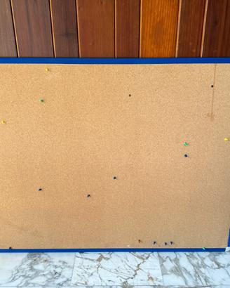 Bacheca / lavagna in sughero 120x90 cm