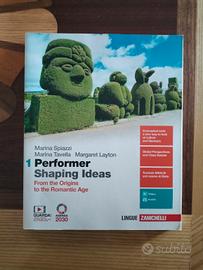 libro di testo di inglese Performer shaping ideas