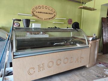 bancone gelateria 