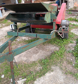 Cernitrice per olive carrellata