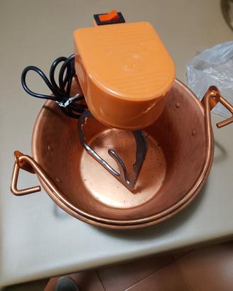 pentola in rame per polenta.