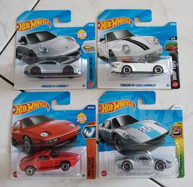 LOTTO HOT WHEELS TUTTO PORSCHE SIGILLATE