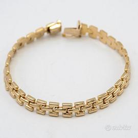 Bracciale panter in oro giallo 18kt A.147
