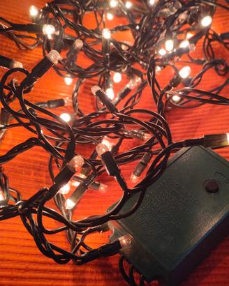 100 luci LED a catena