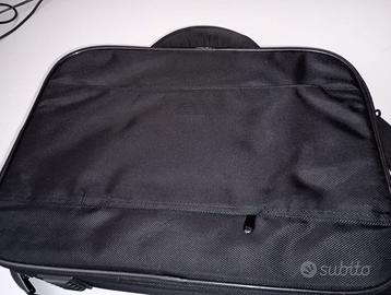 Borsa nera con tracolla per notebook 45x34