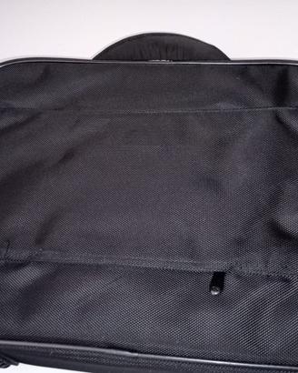 Borsa nera con tracolla per notebook 45x34