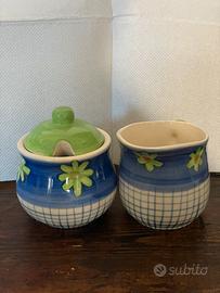 Zuccheriera e lattiera