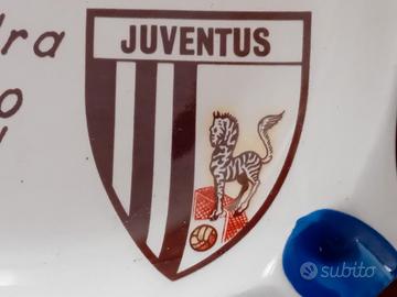 VECCHIO POSACENERE CERAMICA JUVE ANNI 50 VINTAGE 