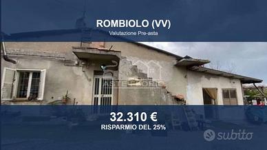 Immobile in asta di 139 m² a Rombiolo