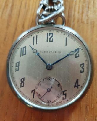 Orologio antico da tasca Swiss Made Satisfaction