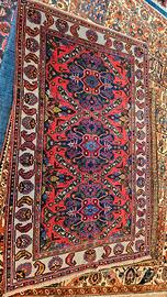 Tappeto orientale Kazak vintage realizzato a mano