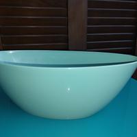 Vaso plastica color azzurro