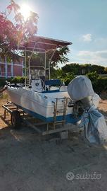 Barca con motore 40 cv