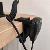 3 pezzi portamicrofono radioamatore