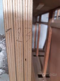 Stock Pannelli legno multistrato listellare nobili