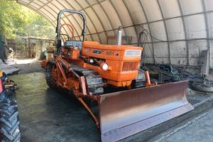 TRATTORE FIAT 605 MONTAGNA CON APRIPISTA
