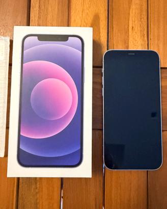 iPhone 12 Purple 128 GB PERFETTO + Scatola e acc
