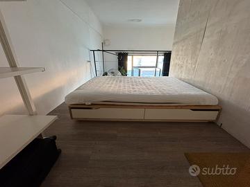Letto MANDAL IKEA con materasso