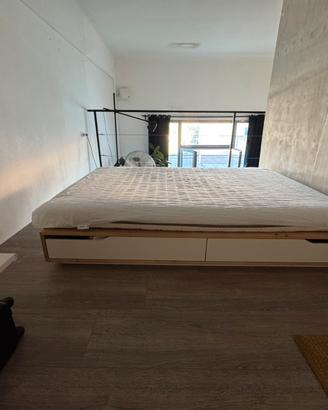 Letto MANDAL IKEA con materasso
