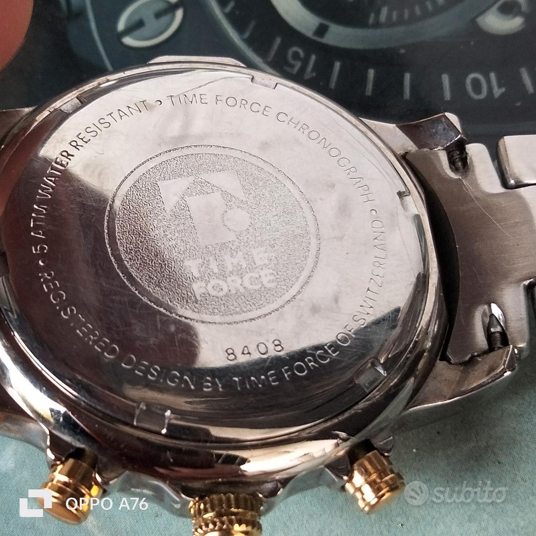 Orologio Time Force Chrono Abbigliamento e Accessori In vendita