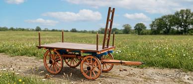 Carro agricolo restaurato