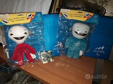 MASCOT OLIMPIADI TORINO 2006 5 PEZZI