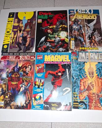 lotto fumetti marvel 