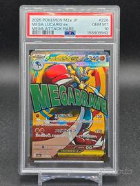 PSA 10 Mega Lucario ex M2a 228 Mega Dream ex