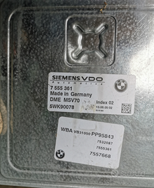 Centralina motore SIEMENS per BMW 330i E 90