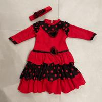 Abito carnevale ballerina spagnola bambina