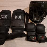 protezioni Quan Ki Do per ragazzini 