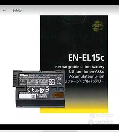 Batteria Nikon en-el15c