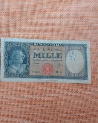 banconota da mille lire