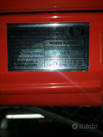 mascherina fiat uno turbo ie mk1