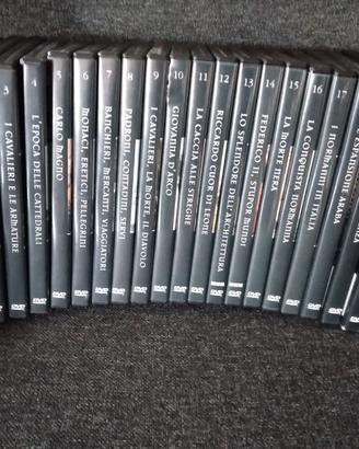 n.20 DVD - collana “IL MEDIOEVO” - Serie Completa