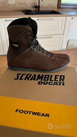 Scarpe moto Ducati Scrambler TCX. 44 (mai usate)