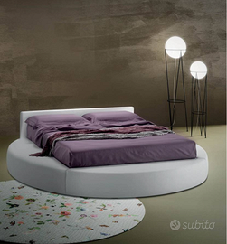 LETTO NATURAL CON GIROLETTO ROTONDO COME FOTO