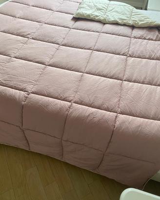 Trapunta double color  per letto matrimoniale
